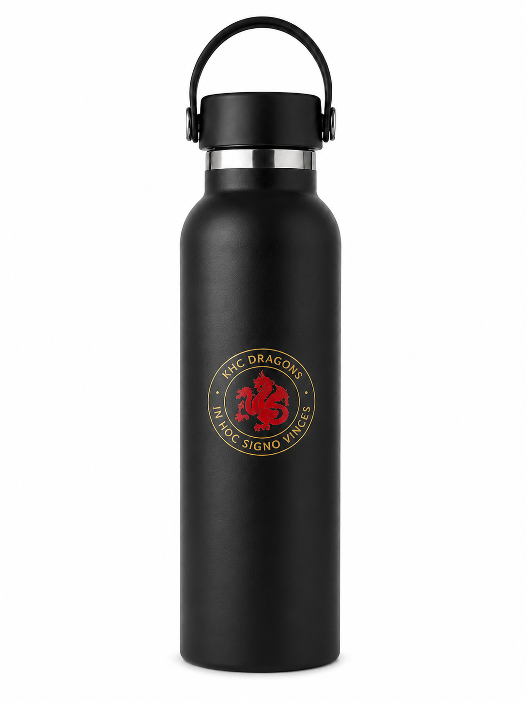 KHC Dragons Insulated Water Bottle — Navy or Black