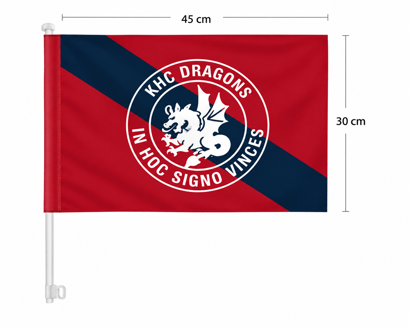 KHC Dragons Supporters Flag (30 × 45 cm)