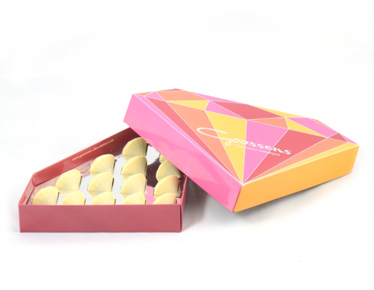 Goossens Chocolate Diamonds — White Chocolate