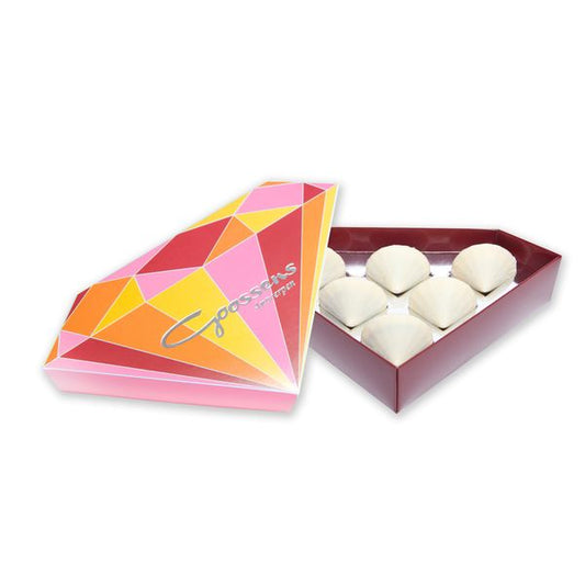 Goossens Chocolate Diamonds — White Chocolate