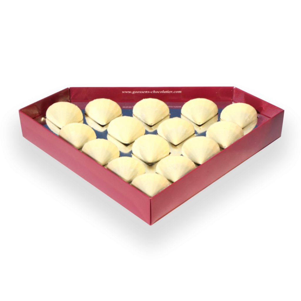Goossens Chocolate Diamonds — White Chocolate