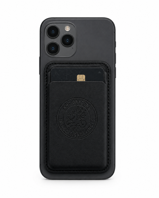 KHC Dragons Phone Card Holder — Black